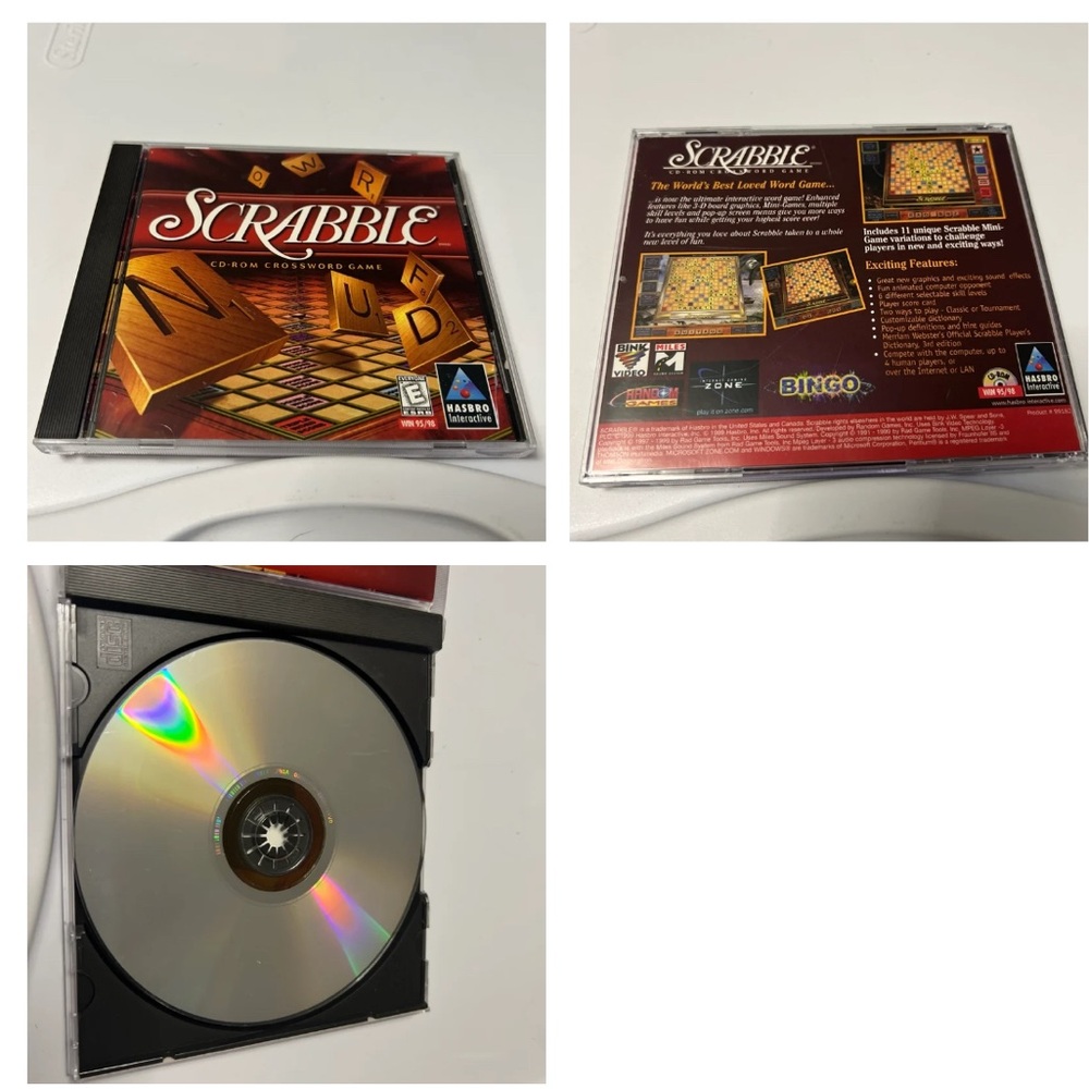 Scrabble Video Game - 1996